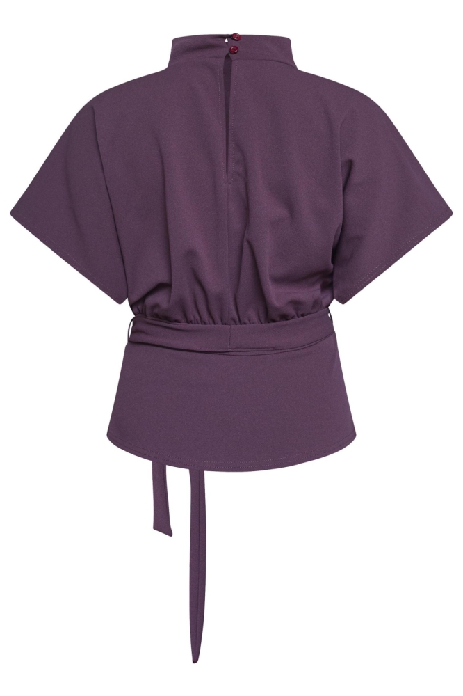 GIRL TOP 6 18806 DEEP BORDEAUX